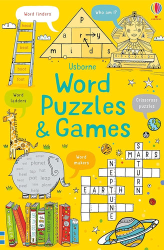 Word Puzzles and Games (Puzzles, Crosswords and Wordsearches) cover image