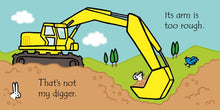 That's not my digger...: An Interactive, Sensory Touchy-Feely Book