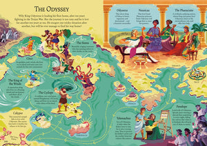 Complete Greek Myths: An Illustrated Book of Greek Myths (Complete Books) by Brook & Milbourne