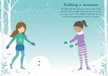 Little Sticker Dolly Dressing Christmas: A Holiday Sticker Activity Book for Kids with Dolls to Dress and Over 200 Stickers By Watt