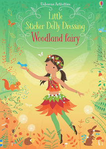 Little Sticker Dolly Dressing Woodland Fairies: A Magical Interactive Sticker Adventure for Kids Featuring Fairies and Flowers for on the go Activities cover image