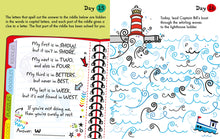 Puzzle a Day: A Fun Activity Book Featuring Mazes, Crosswords, and Word Searches, for Travel and Rainy Days