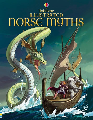 Illustrated Norse Myths: A Thrilling Illustrated Collection of Viking Myths Featuring Thor and Loki (Illustrated Story Collections) cover image