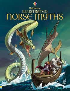 Illustrated Norse Myths: A Thrilling Illustrated Collection of Viking Myths Featuring Thor and Loki (Illustrated Story Collections) cover image