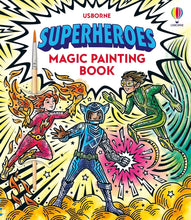 Superheroes Magic Painting Book cover image