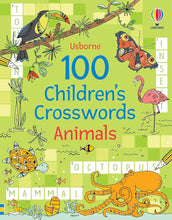 100 Children's Crosswords: Animals cover image