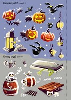 Sparkly Halloween Sticker Book: A Halloween Book for Kids (Sparkly Sticker Books, 8) By Pickersgill