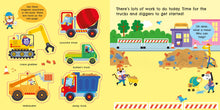Trucks and Diggers Magnet Book by Pickersgill