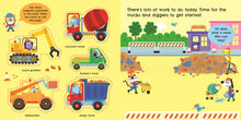 Trucks and Diggers Magnet Book by Pickersgill