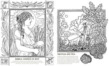 Into the Fungarium: A Spellbinding Coloring Book of Fantastical Fungi by Tromomp