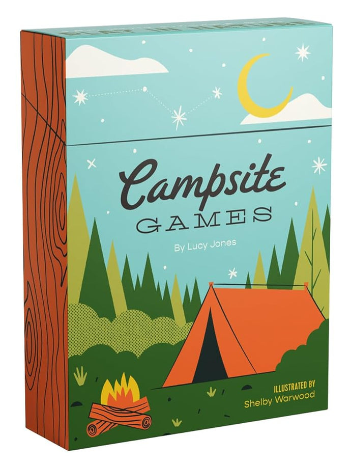 Campsite Games: 50 fun games to play in nature cover image