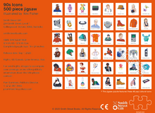 90s Icons Jigsaw Puzzle: 500 Piece Jigsaw Puzzle