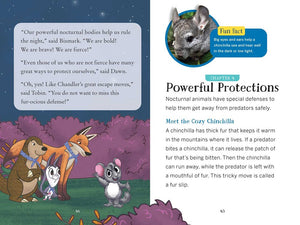 The Nocturnals Nighttime Animals: Awesome Features & Surprising Adaptations (Nonfiction Companion to The Nocturnals Series) by Hecht