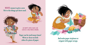 My First Book of Reduce, Reuse, and Recycle: Help kids learn simple actions that can help the environment and limit climate change