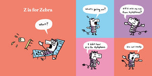 Zebra and Yak: The Backwards Alphabet Book by Friedrich