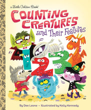 Counting Creatures and Their Features (Little Golden Book) cover image