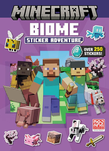Biome Adventures Sticker Book (Minecraft) cover image