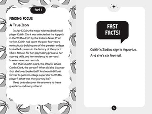 96 Facts About Caitlin Clark: Quizzes, Quotes, Questions, and More! With Bonus Journal Pages for Writing! by Kaplan