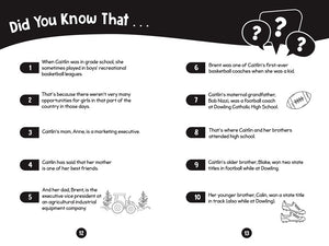 96 Facts About Caitlin Clark: Quizzes, Quotes, Questions, and More! With Bonus Journal Pages for Writing! by Kaplan