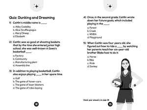 96 Facts About Caitlin Clark: Quizzes, Quotes, Questions, and More! With Bonus Journal Pages for Writing! by Kaplan
