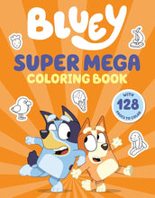 Bluey: Super Mega Coloring Book cover image