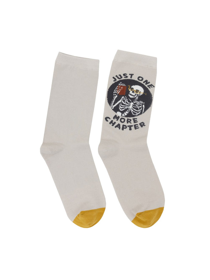 Just One More Chapter Socks - Size Small