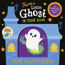 There's a Little Ghost in Your Book: A Push, Pull, and Slide Book (Who's In Your Book?) cover image