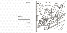 Super Cuties: A Cozy Christmas Coloring Book by Bay