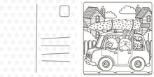 Super Cuties: A Cozy Christmas Coloring Book by Bay