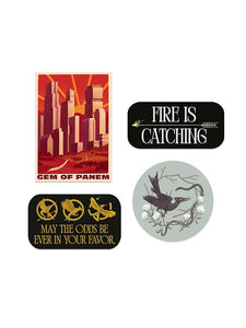 The Hunger Games: Assorted Stickers - Sticker Set of 4 cover image