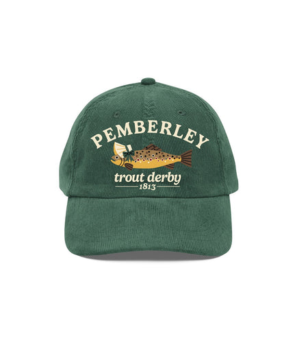 Jane Austen's Pride and Prejudice Pemberley Trout Derby Hat