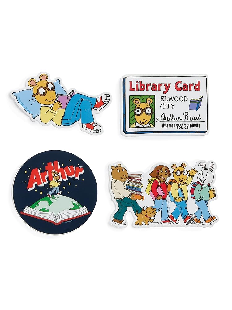 Arthur Stickers - Sticker Set of 4 – Maggie Mae's Bookshop