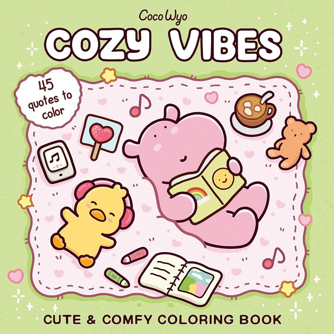 Cozy Vibes (Cozy Spaces Coloring) cover image