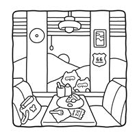Cozy Season: Coloring Book for Adults and Kids (Cozy Spaces Coloring) By Wyo