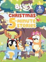 Bluey: Christmas 5-Minute Stories: 6 Stories in 1 Book? Hooray! cover image