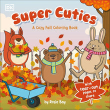 Super Cuties A Cozy Fall Coloring Book cover image