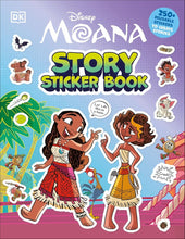 Disney Moana Story Sticker Book cover image