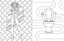 The Official Skibidi Toilet Coloring Book
