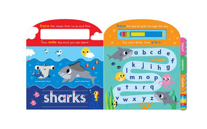 My Busy Write-and-Wipe: Sharks