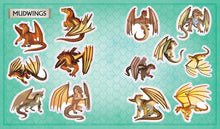 Wings of Fire: The Official Stickerpedia by Sutherland & Walsh (Pre Order 3/3/2026)