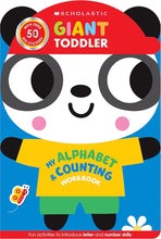 Giant Toddler: My Alphabet & Counting Workbook (Scholastic Early Learners) cover image