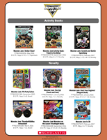 Monster Jam: Pedal to the Metal Activity Book (Includes Grave Digger truck!) by Scholastic