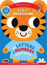 Giant Preschool: My Alphabet and Counting Workbook (Scholastic Early Learners) cover image