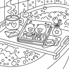 Little Bookworm: A Cozy Coloring Book: Comforting Scenes Portrayed by Axolotls, Capybaras, and Cute Critters