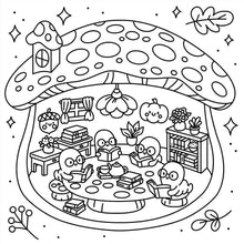 Little Bookworm: A Cozy Coloring Book: Comforting Scenes Portrayed by Axolotls, Capybaras, and Cute Critters