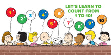 123 with Snoopy by Schulz