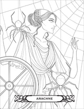 Badass Women of Greek Mythology Coloring Book: 45 Goddesses, Mortals, and Monsters to Color by Tamphanon