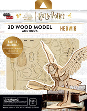 IncrediBuilds: Harry Potter Hedwig 3D Model and Booklo