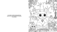 Spooky Coloring: Adventures of Witch Cat by Szewczyk