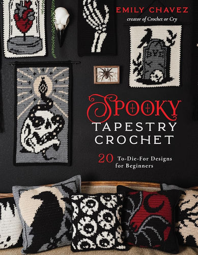 Spooky Tapestry Crochet: 20 To-Die-For Designs for Beginners cover image